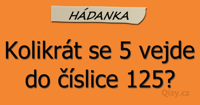 Kolikrat Se Siclice 5 Vejde Do 125