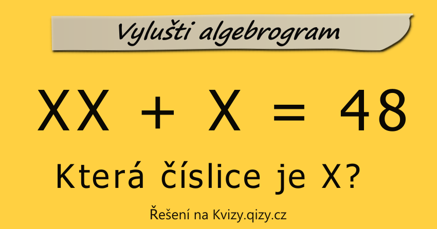 vylušti algebrogram