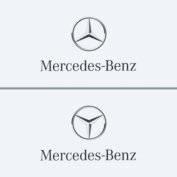 ktere logo je spravne mercedes