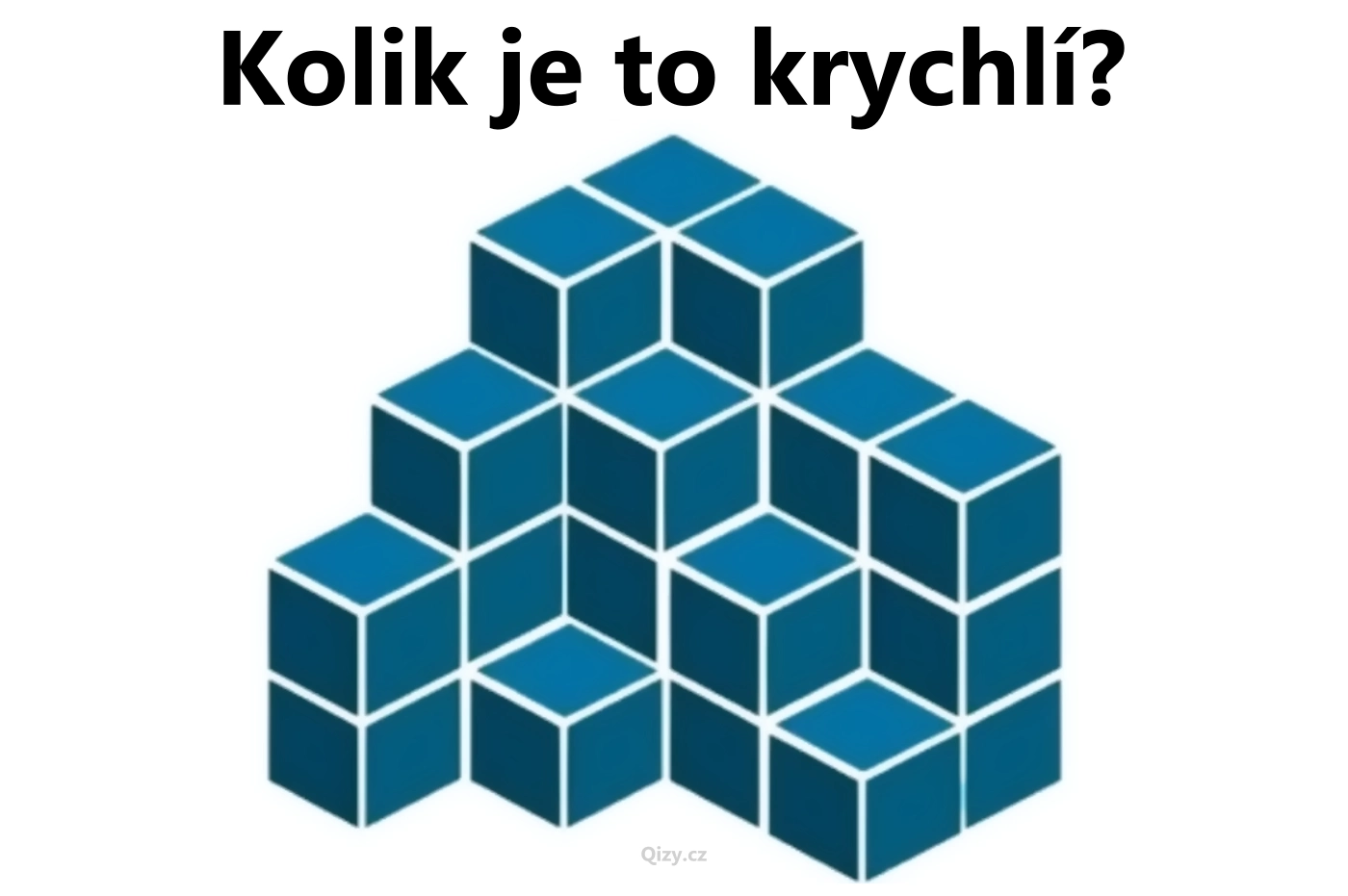 kolik krychli je na obrazku