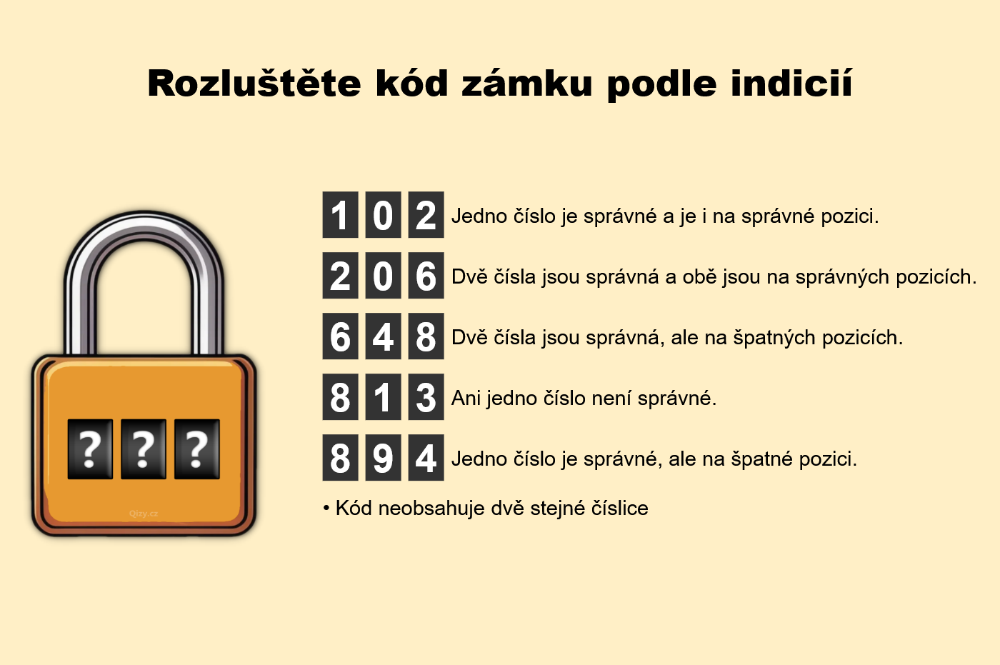 logicka hadanka se zamkem 406